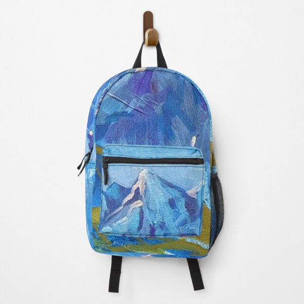 Item preview, Mountains Landscape Hand Painted designed and sold by Dominika Brodowska.
