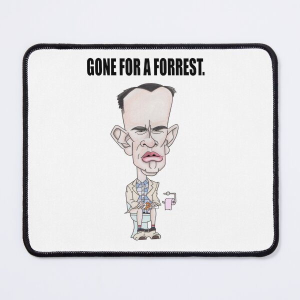 Item preview, Gone for a Forrest Gump designed and sold by CaricaturesTom.