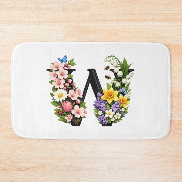 Item preview, Mother's Day in the magic of spring – Your personal floral monogram designed and sold by CoolContent Factory.