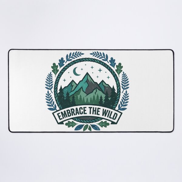 Item preview, Embrace The Wild Mountain Nature Scene Night Sky designed and sold by Owcomm.