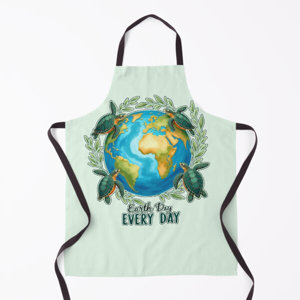 Item preview, Earth Day Sea Turtle Mosaic | Segmented Watercolor Art designed and sold by PriyaMagic.