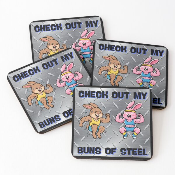 Item preview, Buns Of Steel Meme designed and sold by Imemewell.