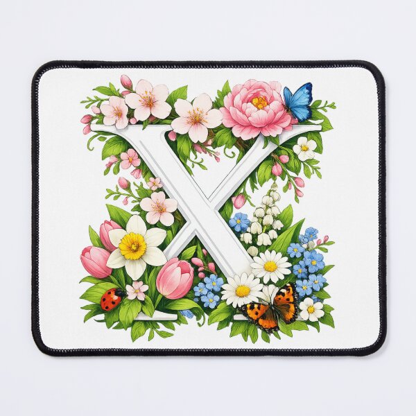Item preview, Spring magic for Mom – Your personal floral monogram designed and sold by CoolContent Factory.