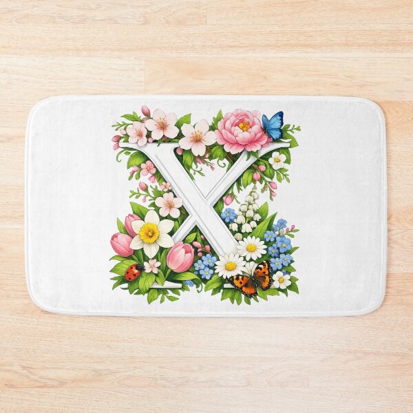 Item preview, Spring magic for Mom – Your personal floral monogram designed and sold by CoolContent Factory.