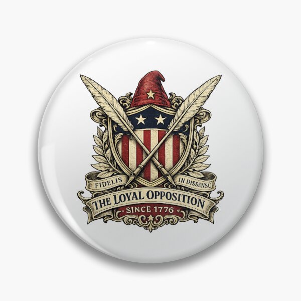 Item preview, Loyal Opposition Since 1776 Liberty Cap Fidelis in Dissensu Patriotic Dissent Founding Era Civic Pride  designed and sold by The Junto Shop.