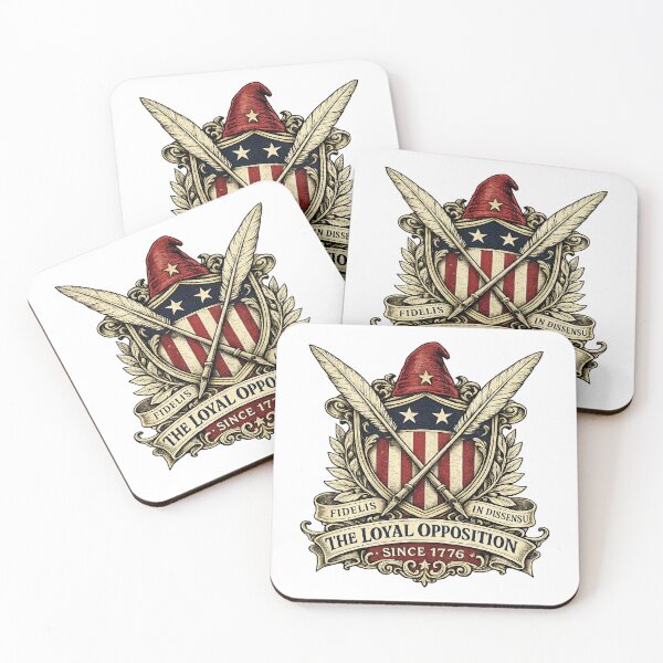 Item preview, Loyal Opposition Since 1776 Liberty Cap Fidelis in Dissensu Patriotic Dissent Founding Era Civic Pride  designed and sold by The Junto Shop.