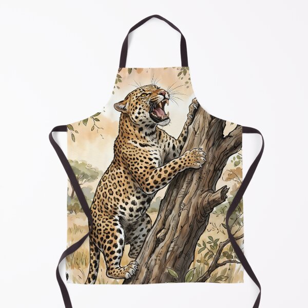 Item preview, Leopard Panthera Pardus Acacia Tree Serengeti Africa designed and sold by RubisLeaf.