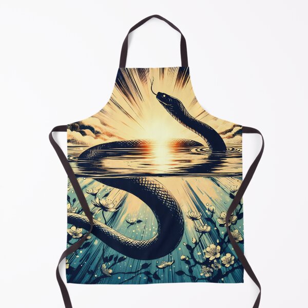 Item preview, Perspective Depth Snake, Ai Generated Art designed and sold by ACC .