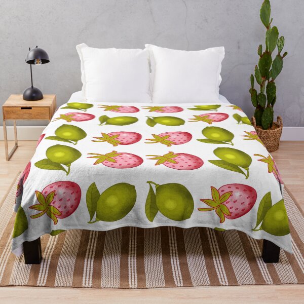 Item preview, Colorful Fruit Pattern Bedding – Juicy Daydreams Watercolor Design for Cozy Statement Spaces designed and sold by VirtuallyCreativ .