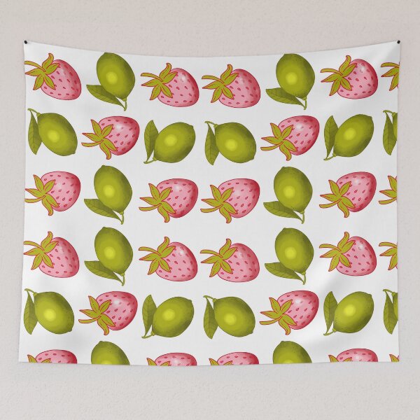 Item preview, Colorful Fruit Pattern Bedding – Juicy Daydreams Watercolor Design for Cozy Statement Spaces designed and sold by VirtuallyCreativ .