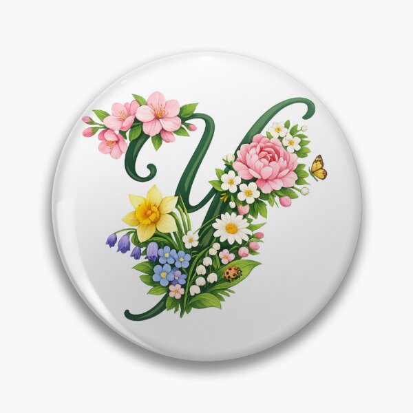 Item preview, Your personal spring monogram Y – Unique like the love for your mother designed and sold by CoolContent Factory.