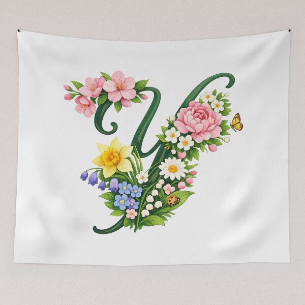 Item preview, Your personal spring monogram Y – Unique like the love for your mother designed and sold by CoolContent Factory.