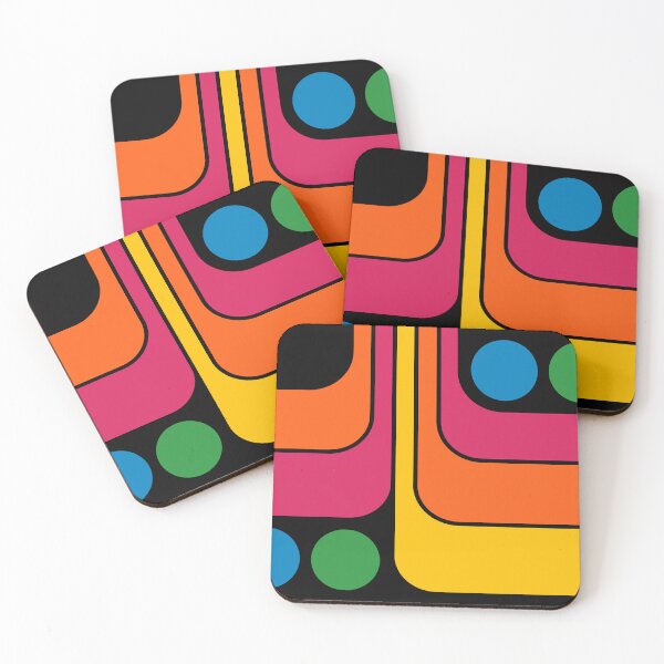 Item preview, Retro MCM Style Geometric Pattern designed and sold by tonymagnerart.