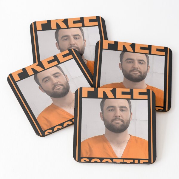 Item preview, Free Scottie Mugshot designed and sold by Marjan Lotffy.