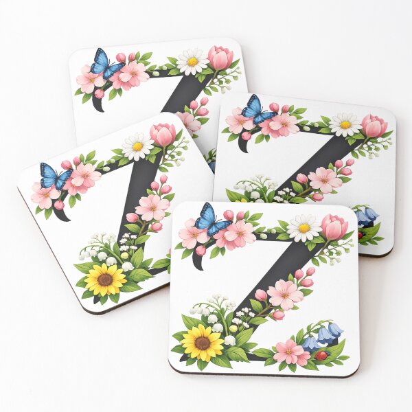 Item preview, Your personal spring monogram – Unique for moms with a "Z" designed and sold by CoolContent Factory.
