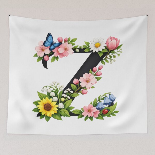 Item preview, Your personal spring monogram – Unique for moms with a "Z" designed and sold by CoolContent Factory.