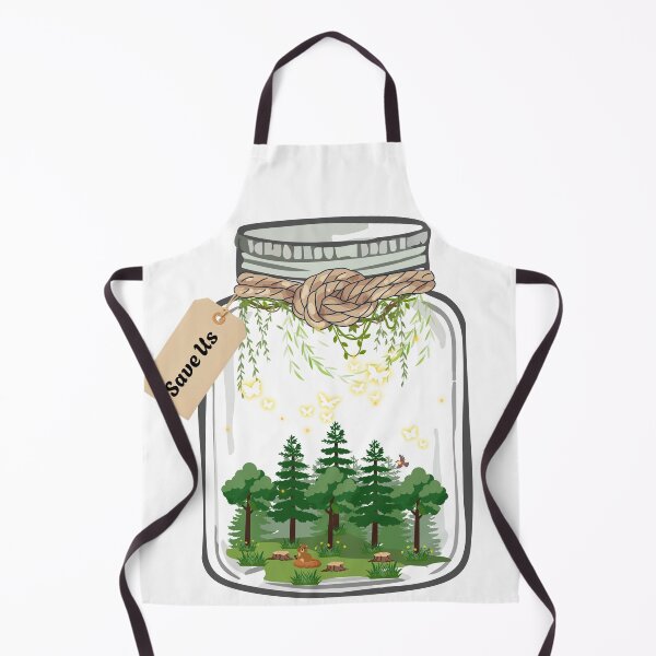 Item preview, Save Nature Forest in Jar Illustration designed and sold by Cutethings3.