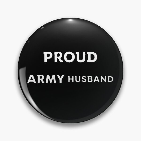 Item preview, Proud Army Husband designed and sold by Owcomm.
