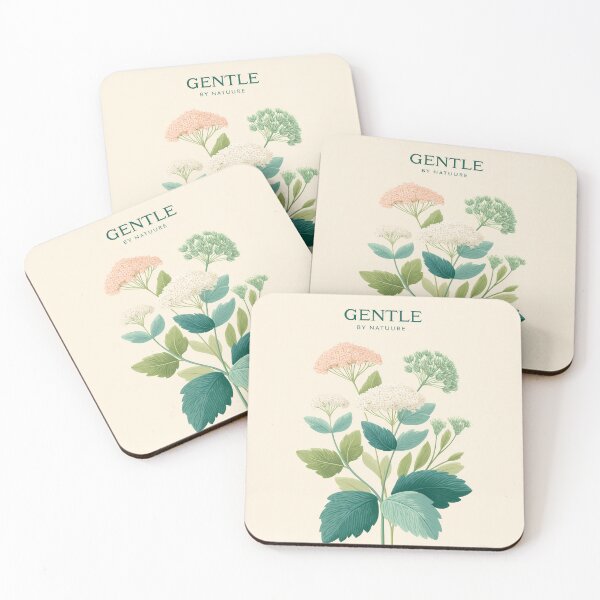 Item preview,  Dill Flower Gentle by Nature – Minimal Botanical Illustration with Soft Typography designed and sold by BobaBunny76.