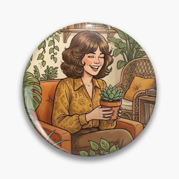 Item preview, Just One More Plant Retro Cozy Plant Lover Botanical Aesthetic designed and sold by urbinet.