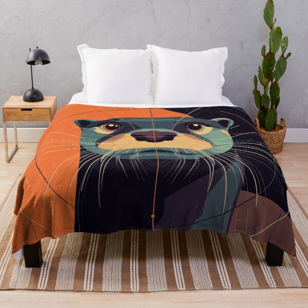 Item preview, Cosmic Otter — Wildlife Meets the Stars designed and sold by ForeverPrintsOK.