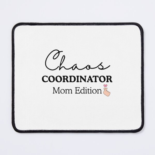 Item preview, Chaos Coordinator Mom Edition Korean Finger Heart Funny Mother's Day | Cute Mom Life Gift | Kawaii Mom  designed and sold by Designprovider.