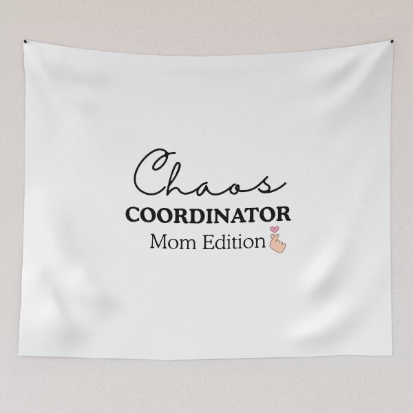 Item preview, Chaos Coordinator Mom Edition Korean Finger Heart Funny Mother's Day | Cute Mom Life Gift | Kawaii Mom  designed and sold by Designprovider.