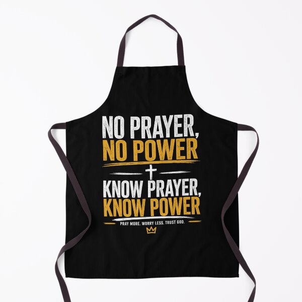Item preview, No Prayer No Power Know Prayer Know Power Christian Faith T-Shirt designed and sold by GRACE THREADS .