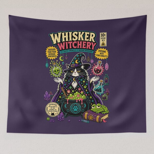Item preview, Whisker Witchery – Madame Whiskerine’s Chaotic Cauldron Magic designed and sold by VoglR.