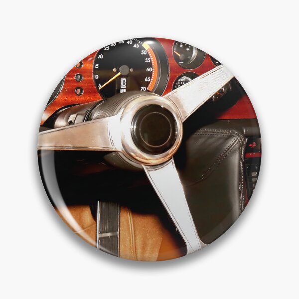 Item preview, 1974 Bitter CD Dashboard - Luxury Classic Car Interior with Wood and Leather Details designed and sold by Peter Kraaibeek | Generative Designs and Car Art.