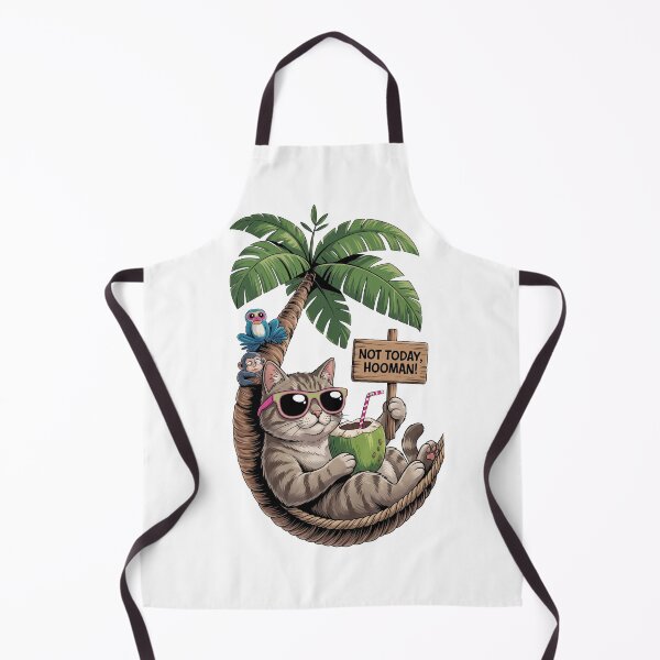 Item preview, Not Today Hooman Funny Cat – Lazy Cat Meme Chill Design designed and sold by ColorFlick.