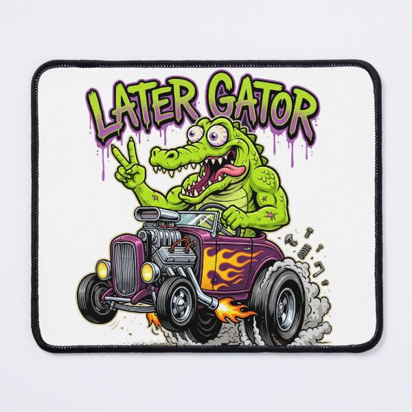 Item preview, Later gator illustration designed and sold by LiuTiuuu.