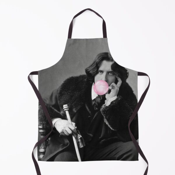 Item preview, Oscar Wilde Bubble Gum Portrait Parody with Literary Humor designed and sold by UtArt.