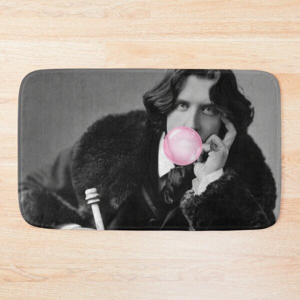 Item preview, Oscar Wilde Bubble Gum Portrait Parody with Literary Humor designed and sold by UtArt.
