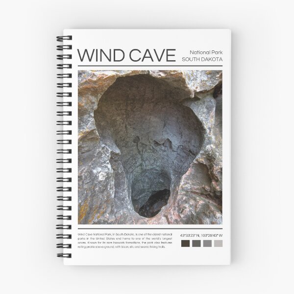 Item preview, Wind Cave National Park - South Dakota  designed and sold by StudioRedKoala.