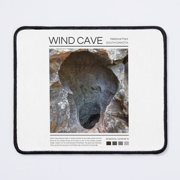Item preview, Wind Cave National Park - South Dakota  designed and sold by StudioRedKoala.