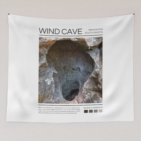 Item preview, Wind Cave National Park - South Dakota  designed and sold by StudioRedKoala.