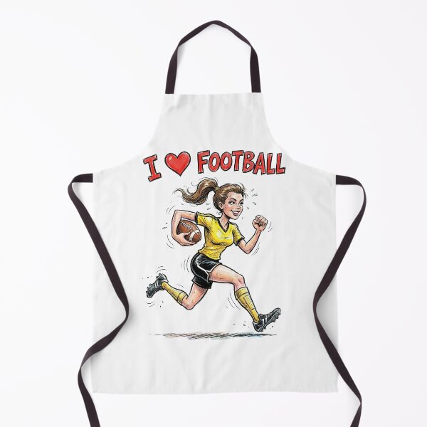 Item preview, I ❤️ Football designed and sold by graficsfx.