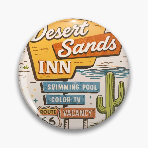 Item preview, Desert Sands Inn Sign T-Shirt designed and sold by Matinez Pink.