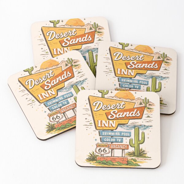 Item preview, Desert Sands Inn Sign T-Shirt designed and sold by Matinez Pink.