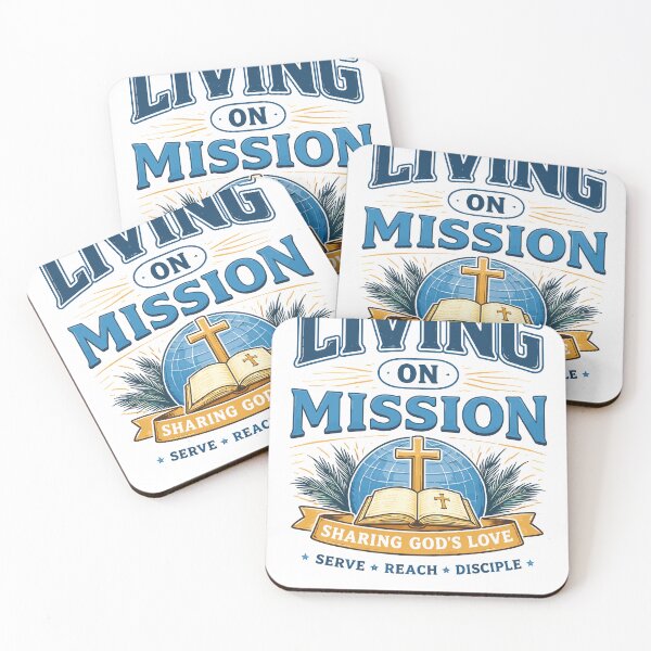 Item preview, Living on Mission T-Shirt designed and sold by Matinez Pink.