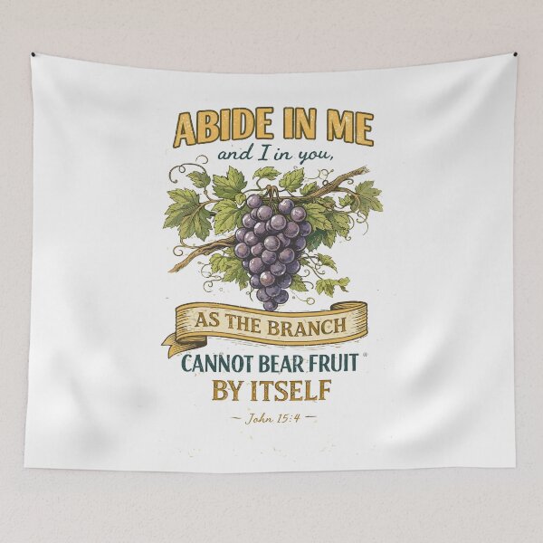 Item preview, Grape Vine Fruit Bible Verse T-Shirt designed and sold by Matinez Pink.