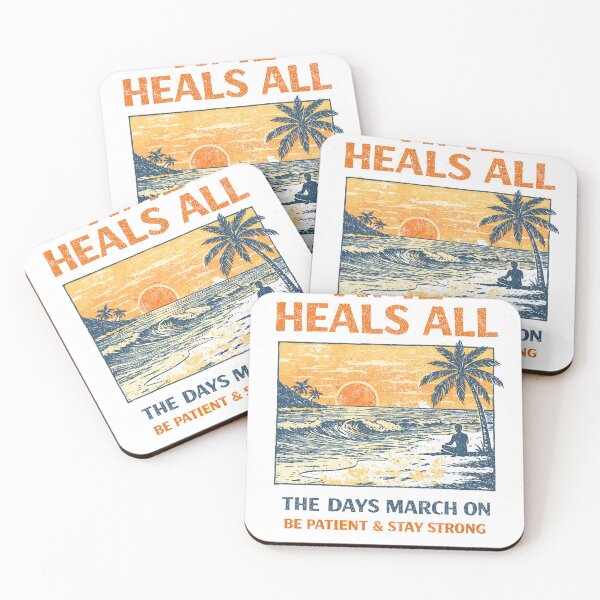Item preview, Time Heals All Sunset Meditation designed and sold by Matinez Pink.