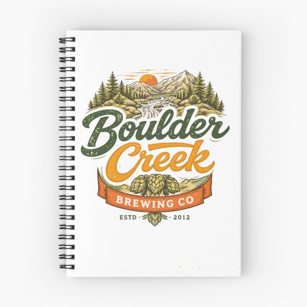 Item preview, Boulder Creek Brewing Co T-Shirt designed and sold by Matinez Pink.
