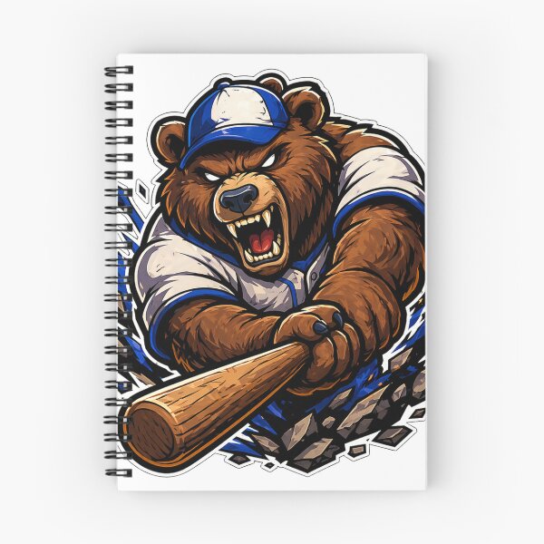 Item preview, Angry Grizzly Bear Baseball Player Mascot designed and sold by Pandora´s Box.