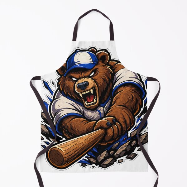Item preview, Angry Grizzly Bear Baseball Player Mascot designed and sold by Pandora´s Box.