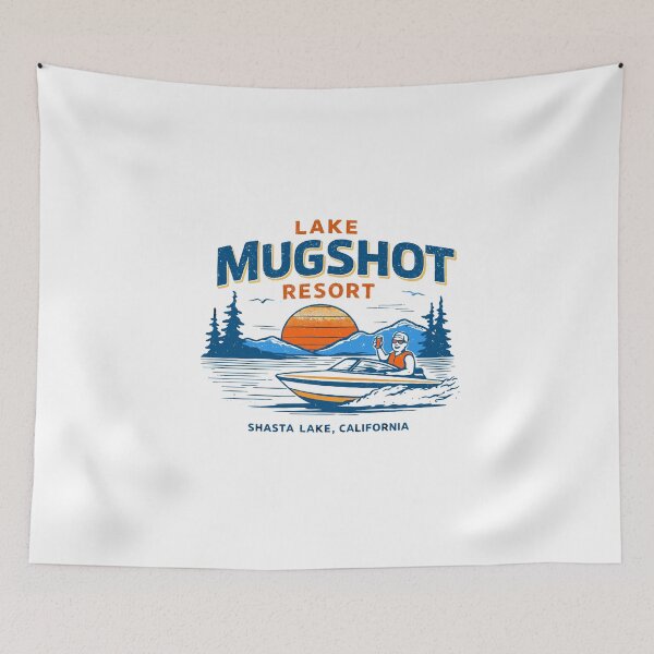 Item preview, Lake Mugshot Resort T-Shirt designed and sold by Matinez Pink.