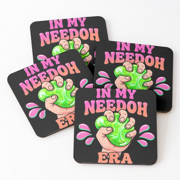 Item preview, Retro In My NeeDoh Era Aesthetic Stress Ball Fidget Toy Lover Gift designed and sold by YubitaLeLe.