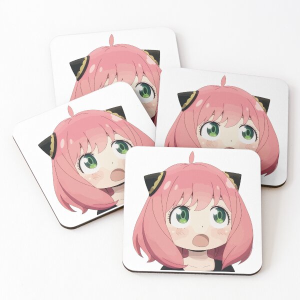 Item preview, Cute Anime Girl Surprised Face Kawaii designed and sold by mougab.