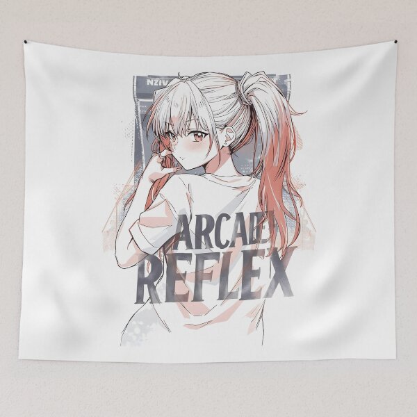 Item preview, Arcade Reflex – Anime Pixel Streetwear designed and sold by Dhenin Studio.